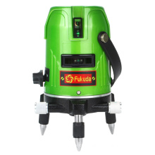 Fukuda Green Laser Level 5 Line 1 Point 360 Rotary Ek-469GJ lithium-ion battery Cross line Level/Rotary laser